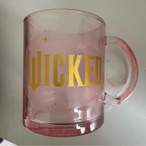 Wicked Pink Glass Mug